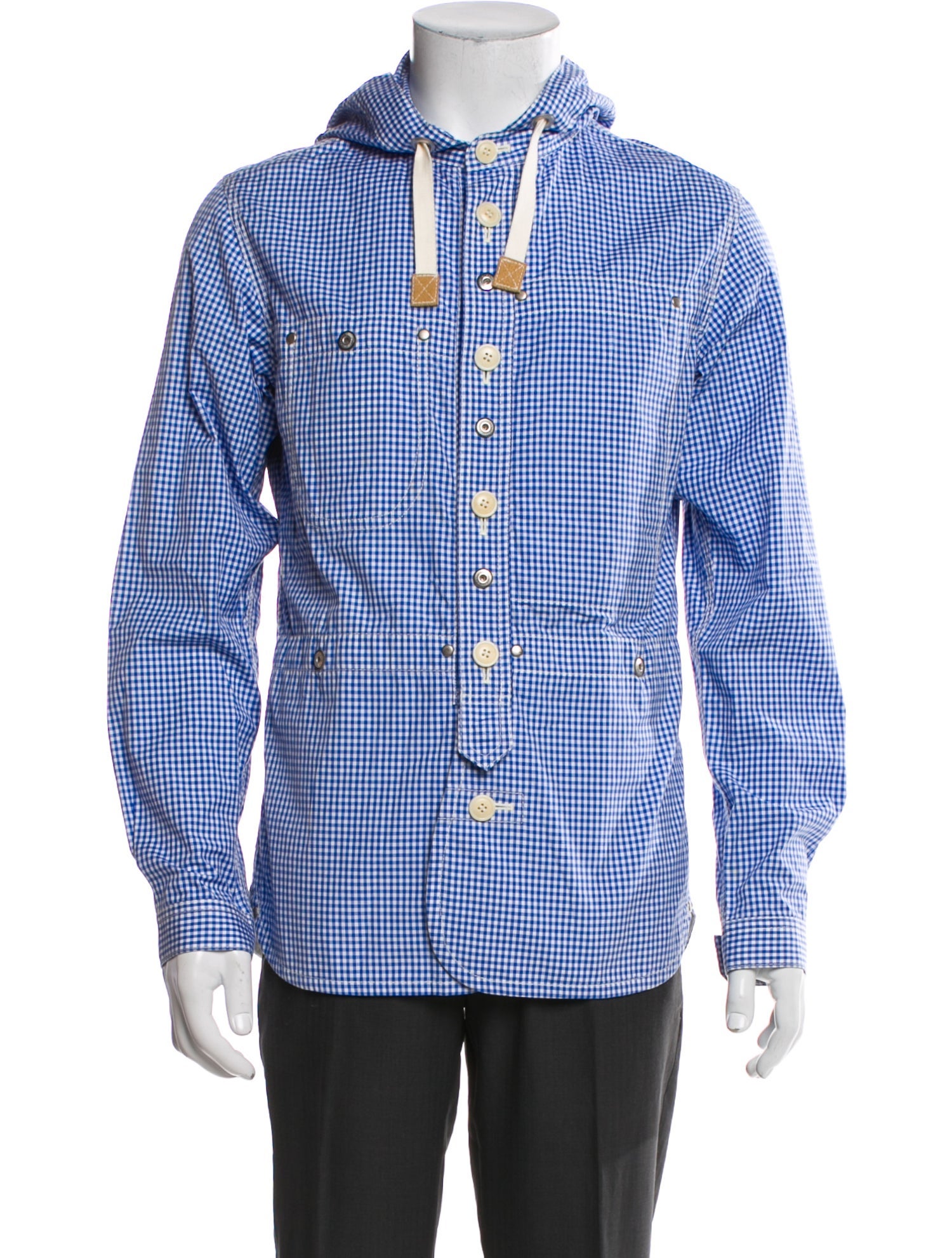 Junya Watanabe Comme des Garçons MAN 2013 Plaid Print Windbreaker