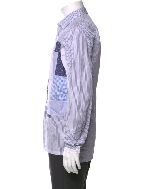 Junya Watanabe Comme des Garçons MAN Striped Long Sleeve Shirt