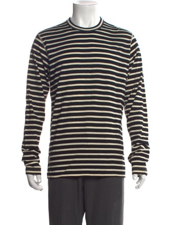 Junya Watanabe Comme des Garçons MAN Striped Crew Neck T-Shirt