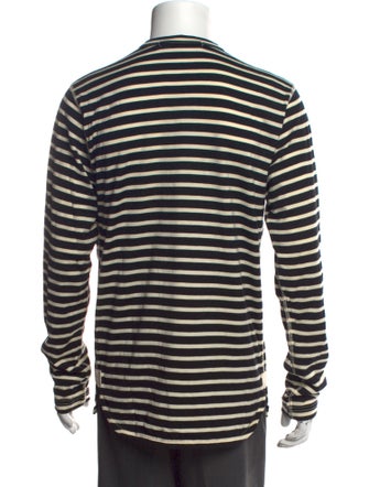 Junya Watanabe Comme des Garçons MAN Striped Crew Neck T-Shirt