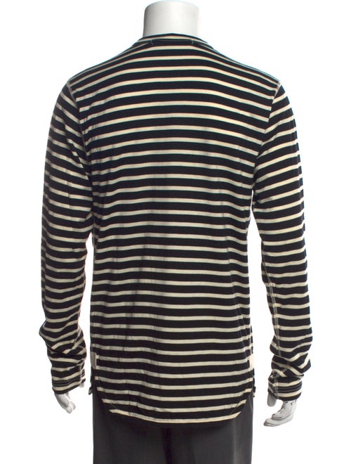 Junya Watanabe Comme des Garçons MAN Striped Crew Neck T-Shirt