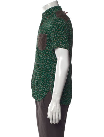 Junya Watanabe Comme des Garçons MAN Printed Short Sleeve Shirt