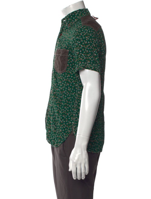 Junya Watanabe Comme des Garçons MAN Printed Short Sleeve Shirt