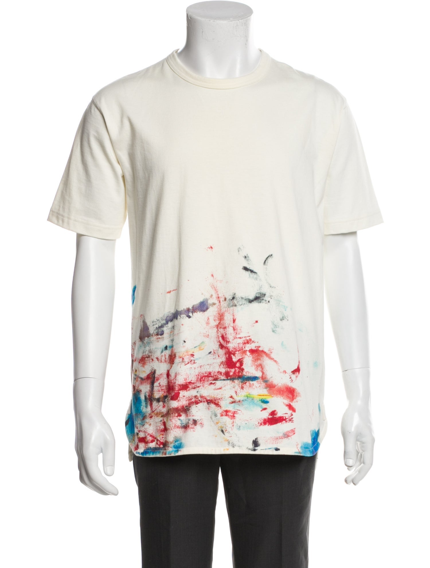 Junya Watanabe Comme des Garçons MAN Printed Scoop Neck T-Shirt