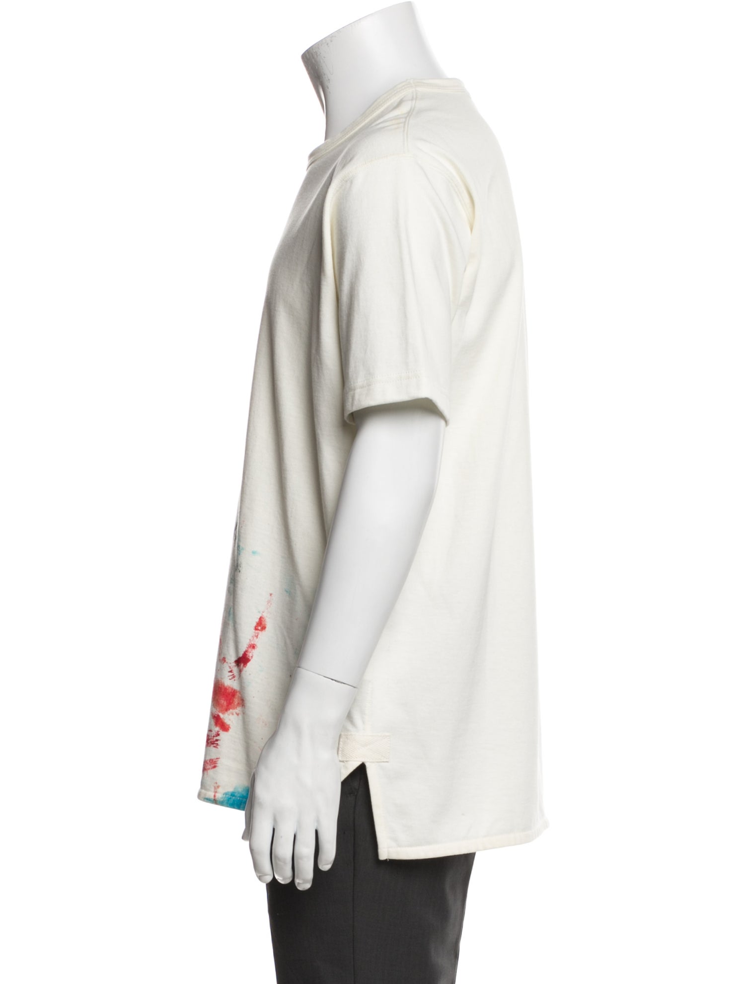 Junya Watanabe Comme des Garçons MAN Printed Scoop Neck T-Shirt
