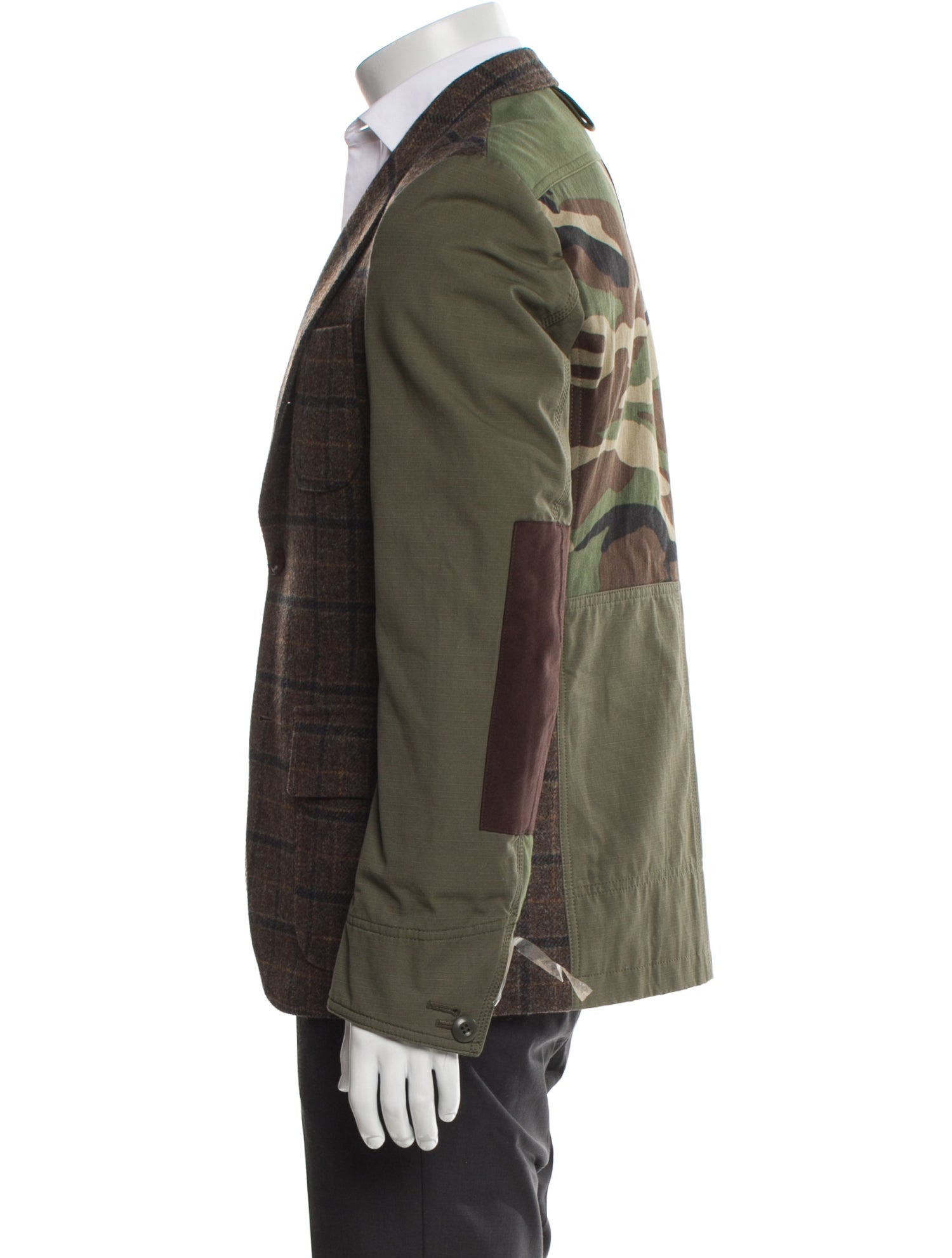 Junya Watanabe Comme des Garçons MAN 2019 Plaid Print Blazer w/ Tags