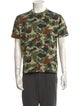 Junya Watanabe Comme des Garçons MAN Camouflage Print Crew Neck T-Shirt