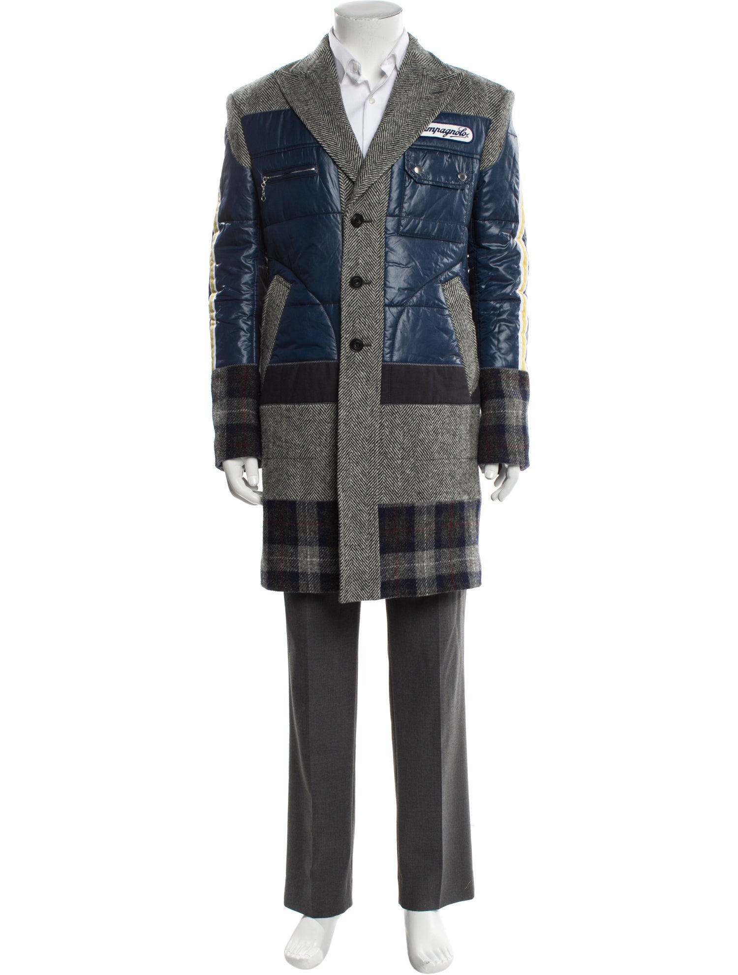 Junya Watanabe Comme des Garçons MAN 2020 Plaid Print Overcoat