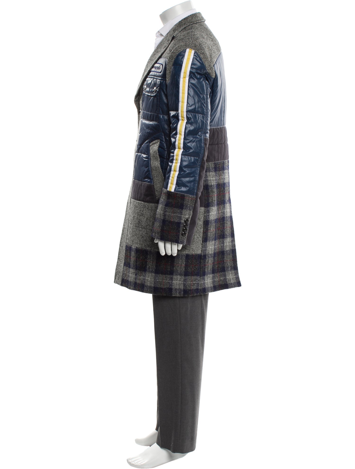 Junya Watanabe Comme des Garçons MAN 2020 Plaid Print Overcoat
