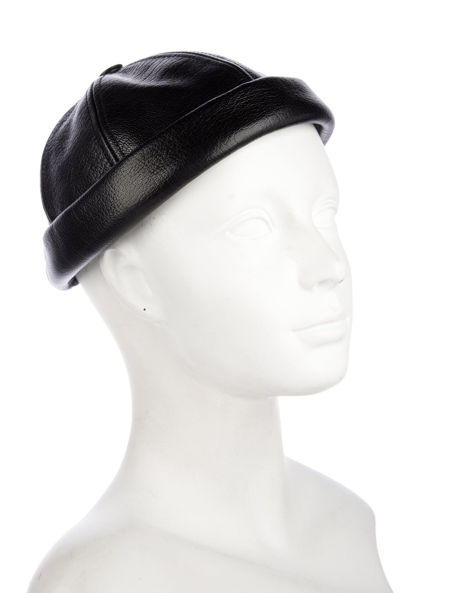 Junya Watanabe Comme des Garçons MAN Leather Beanie