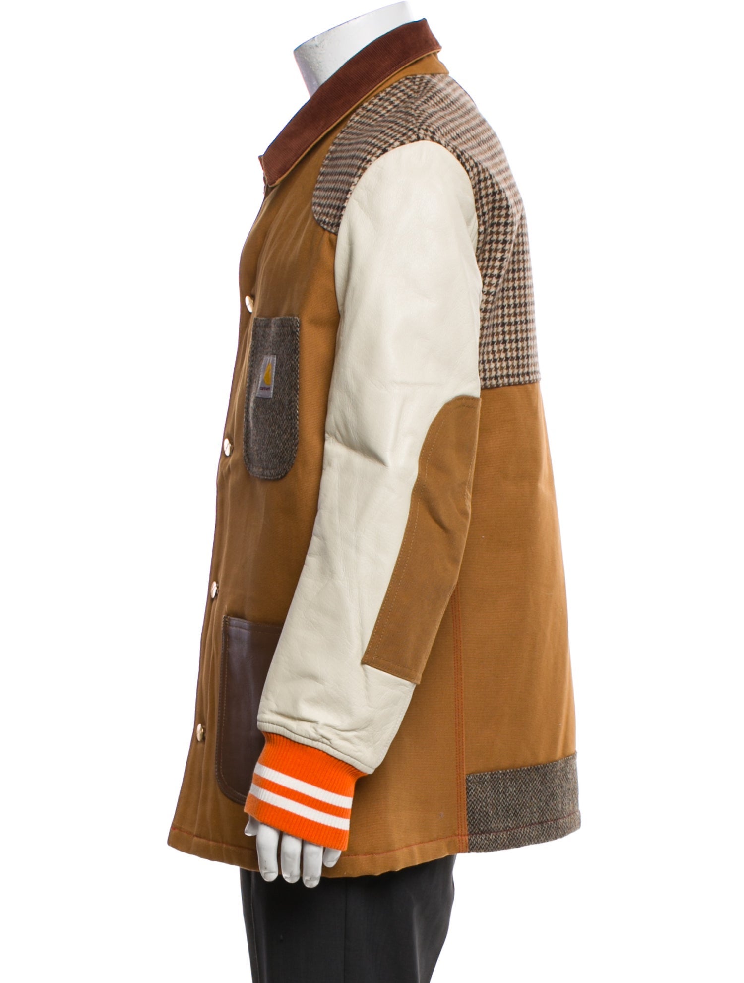 Junya Watanabe Comme des Garçons MAN Colorblock Pattern Utility Jacket