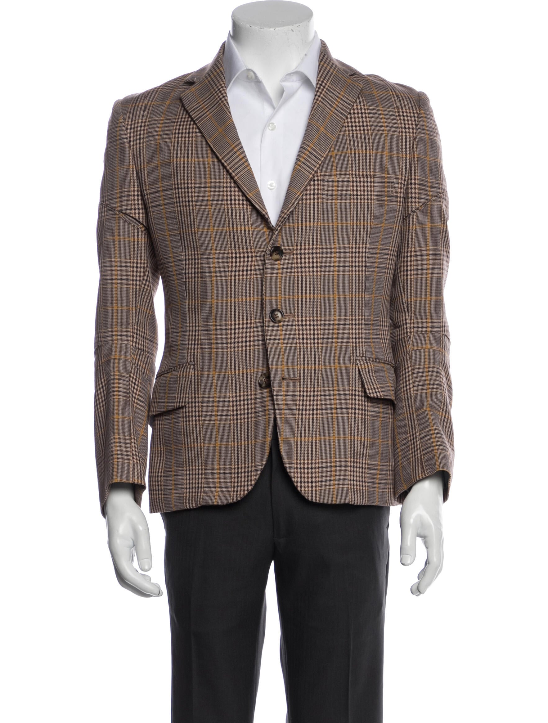 Junya Watanabe Comme des Garçons MAN Plaid Print Blazer