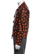J.W. Anderson Leather Printed Moto Jacket