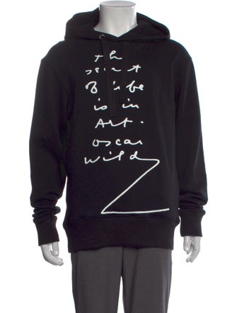 J.W. Anderson Graphic Print Crew Neck Hoodie