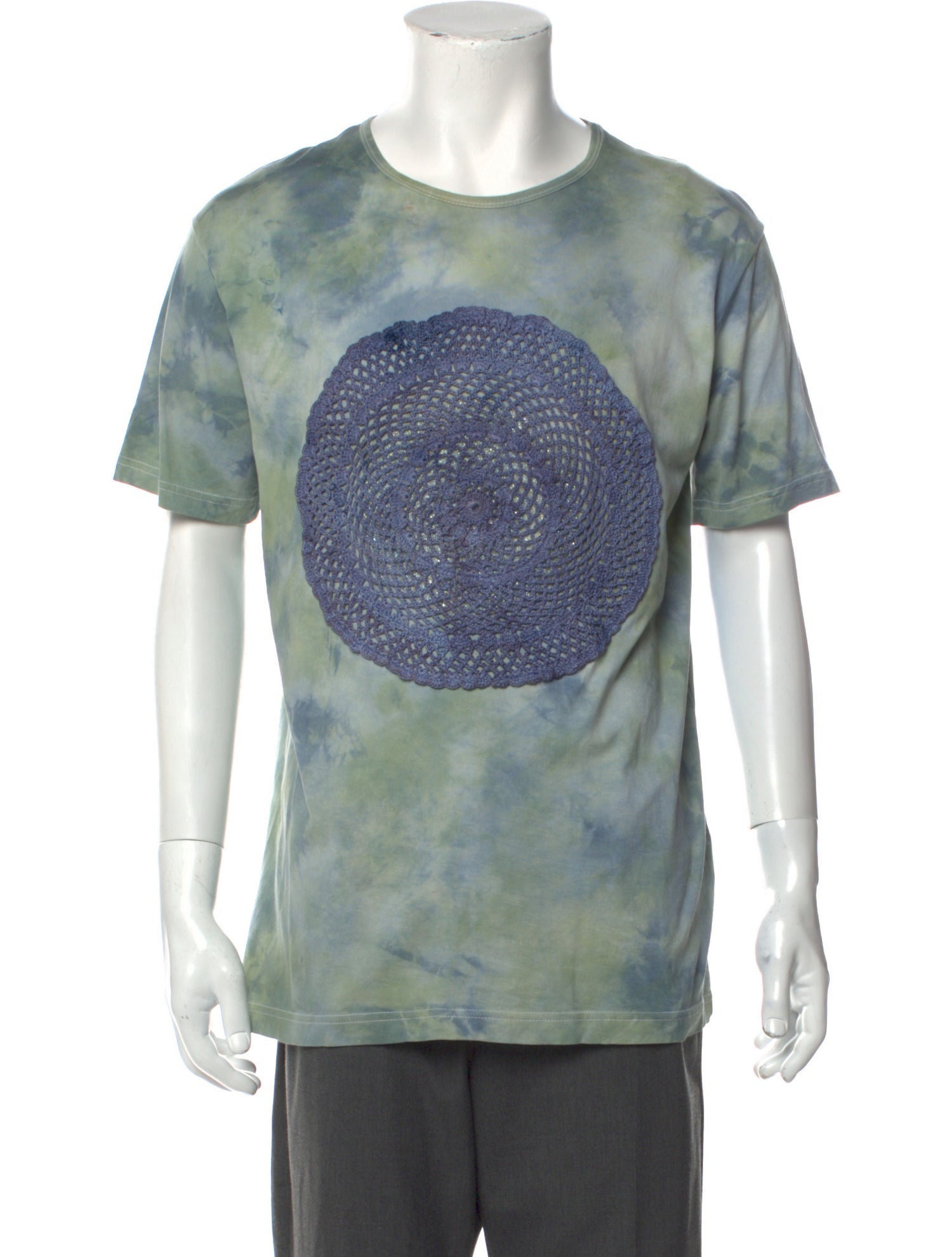 J.W. Anderson Tie-Dye Print Crew Neck T-Shirt