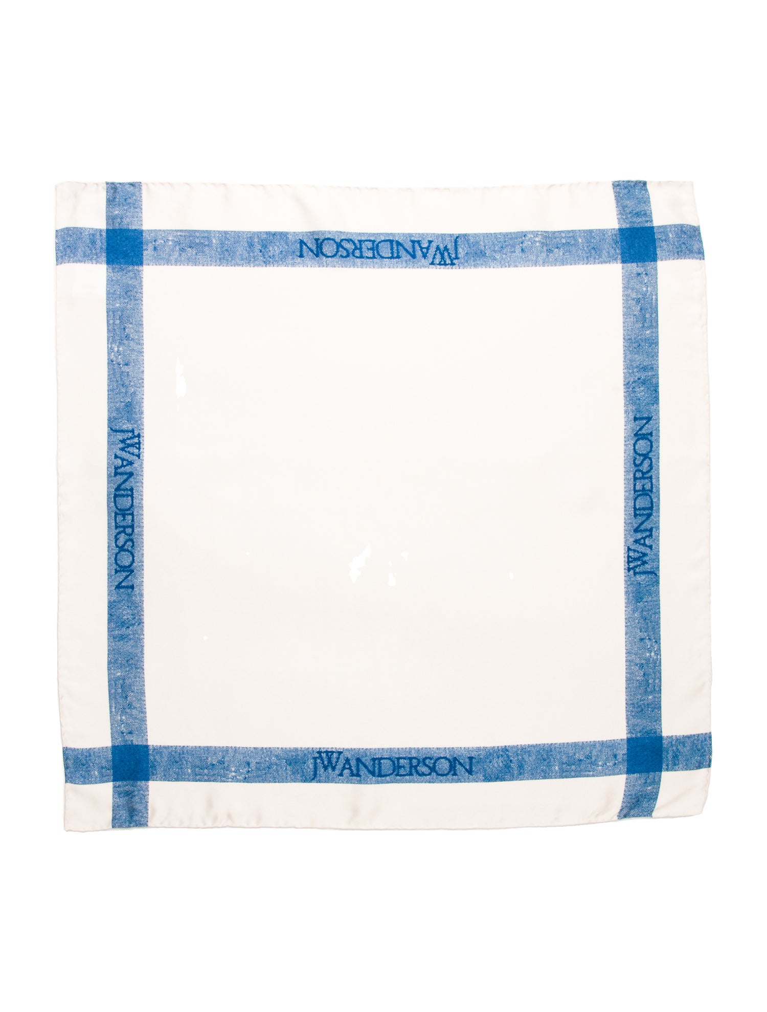 J.W. Anderson Silk Striped Scarf