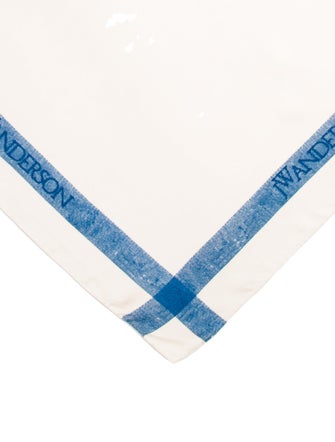 J.W. Anderson Silk Striped Scarf