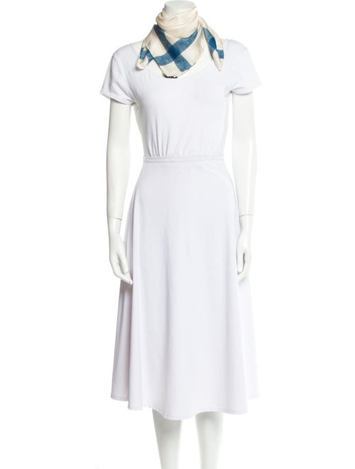 J.W. Anderson Silk Striped Scarf