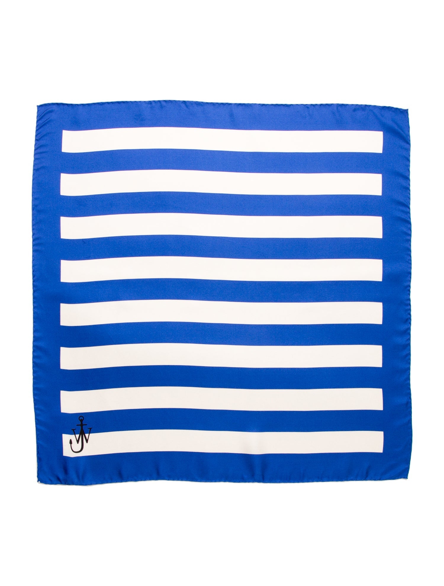 J.W. Anderson Silk Striped Scarf