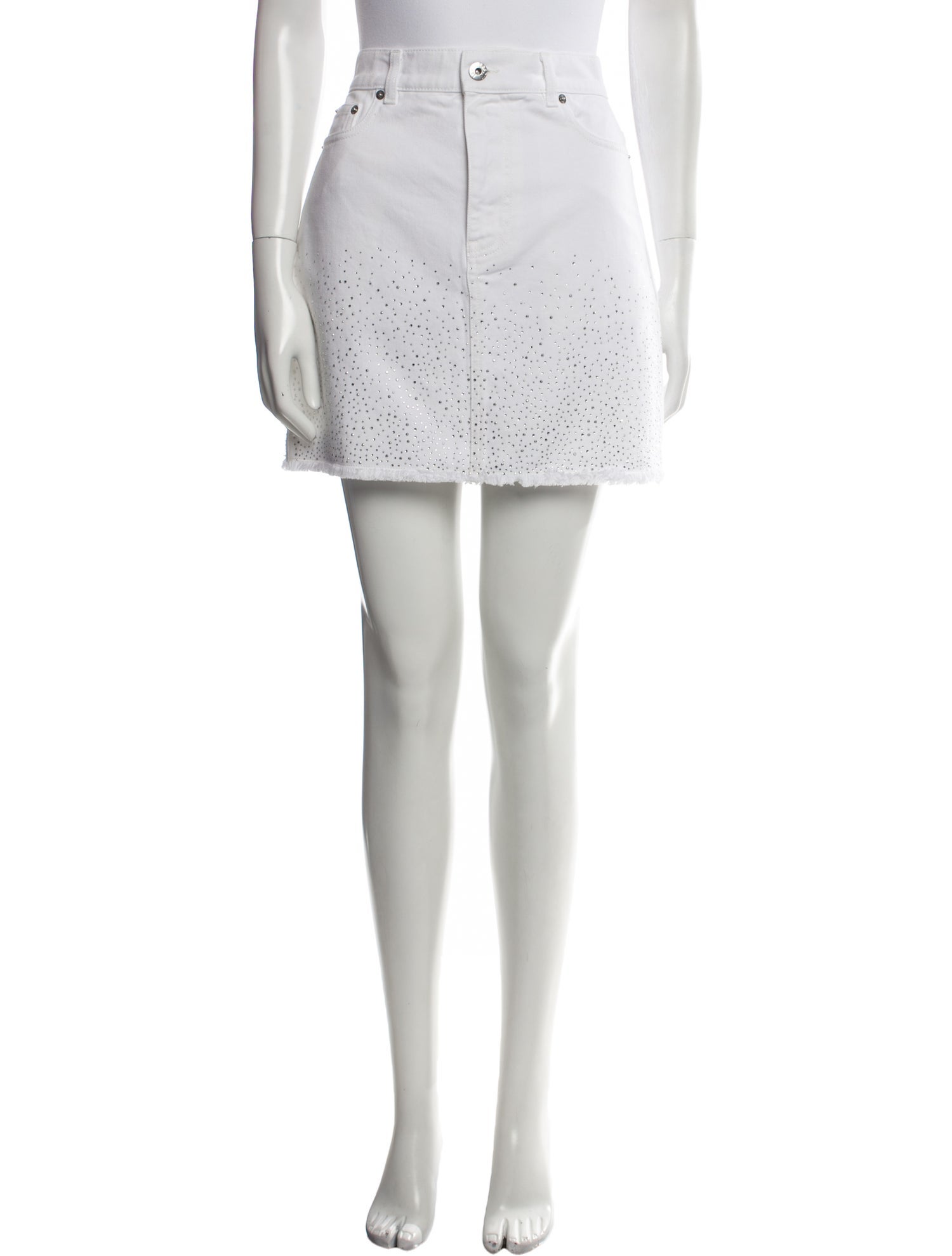 J.W. Anderson Studded Accents Mini Skirt