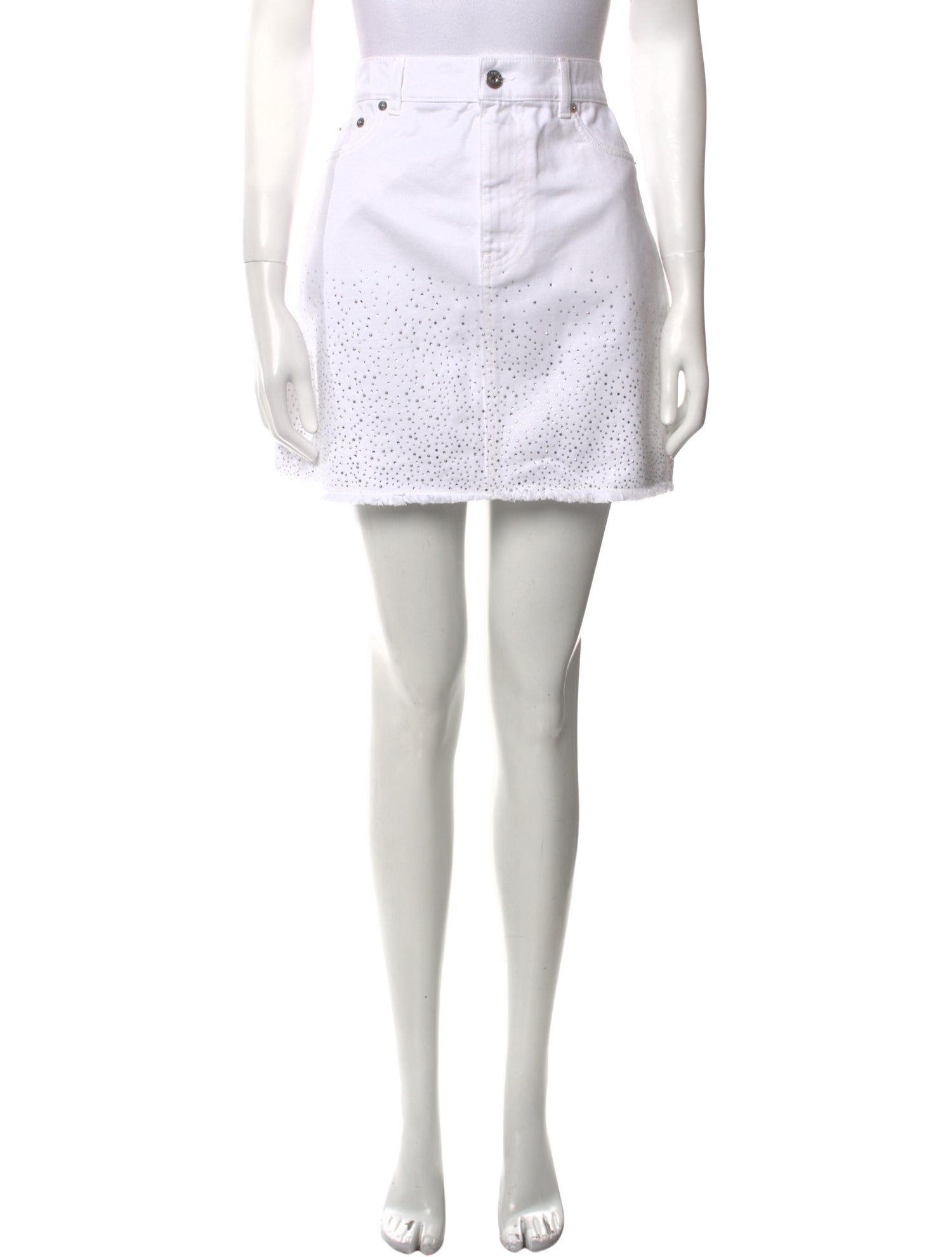 J.W. Anderson Studded Accents Mini Skirt