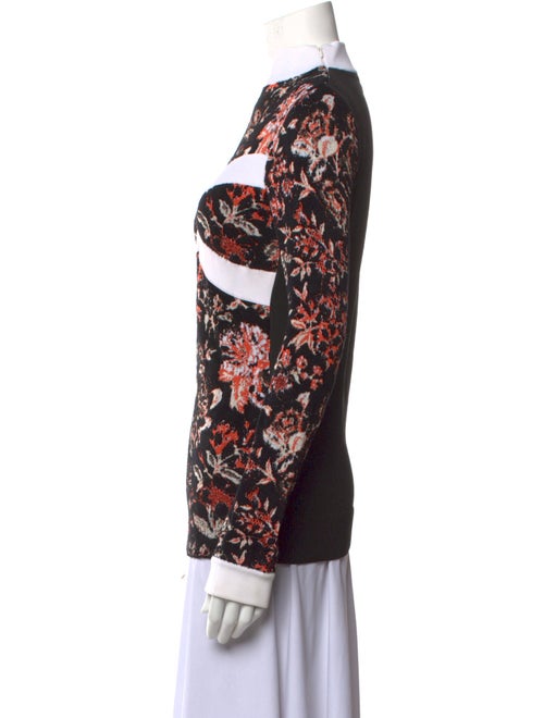 J.W. Anderson Printed Mock Neck Sweater