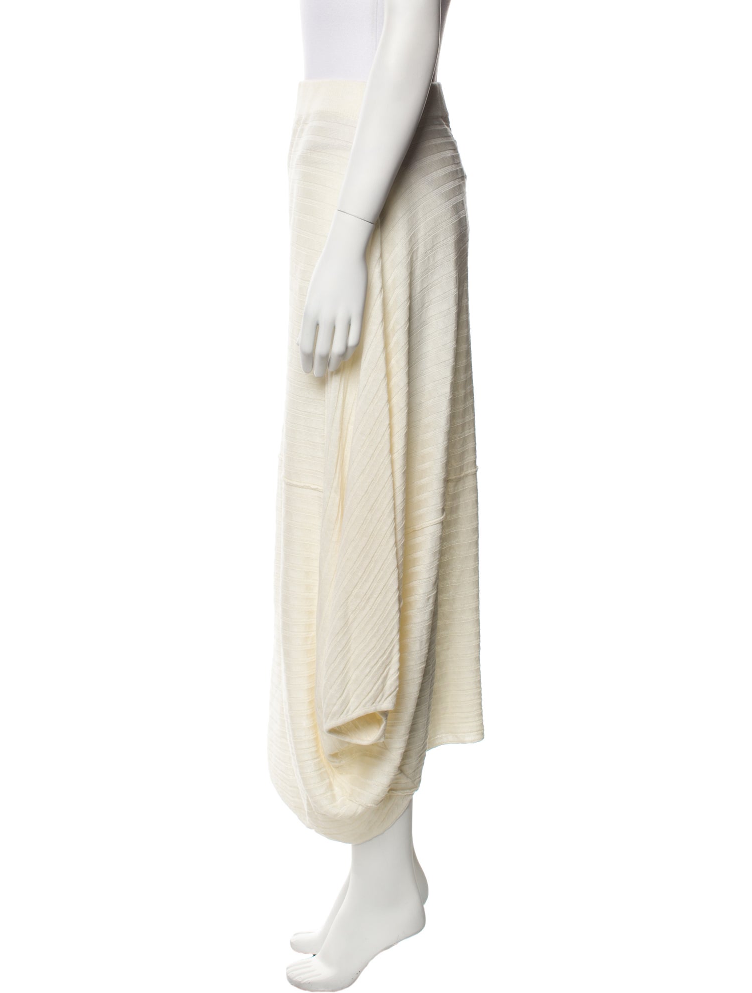 J.W. Anderson Linen Midi Length Skirt