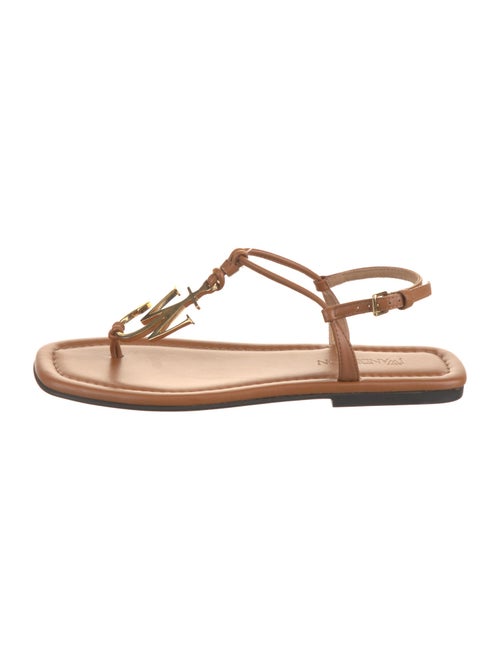 J.W. Anderson Leather T-Strap Sandals