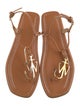 J.W. Anderson Leather T-Strap Sandals