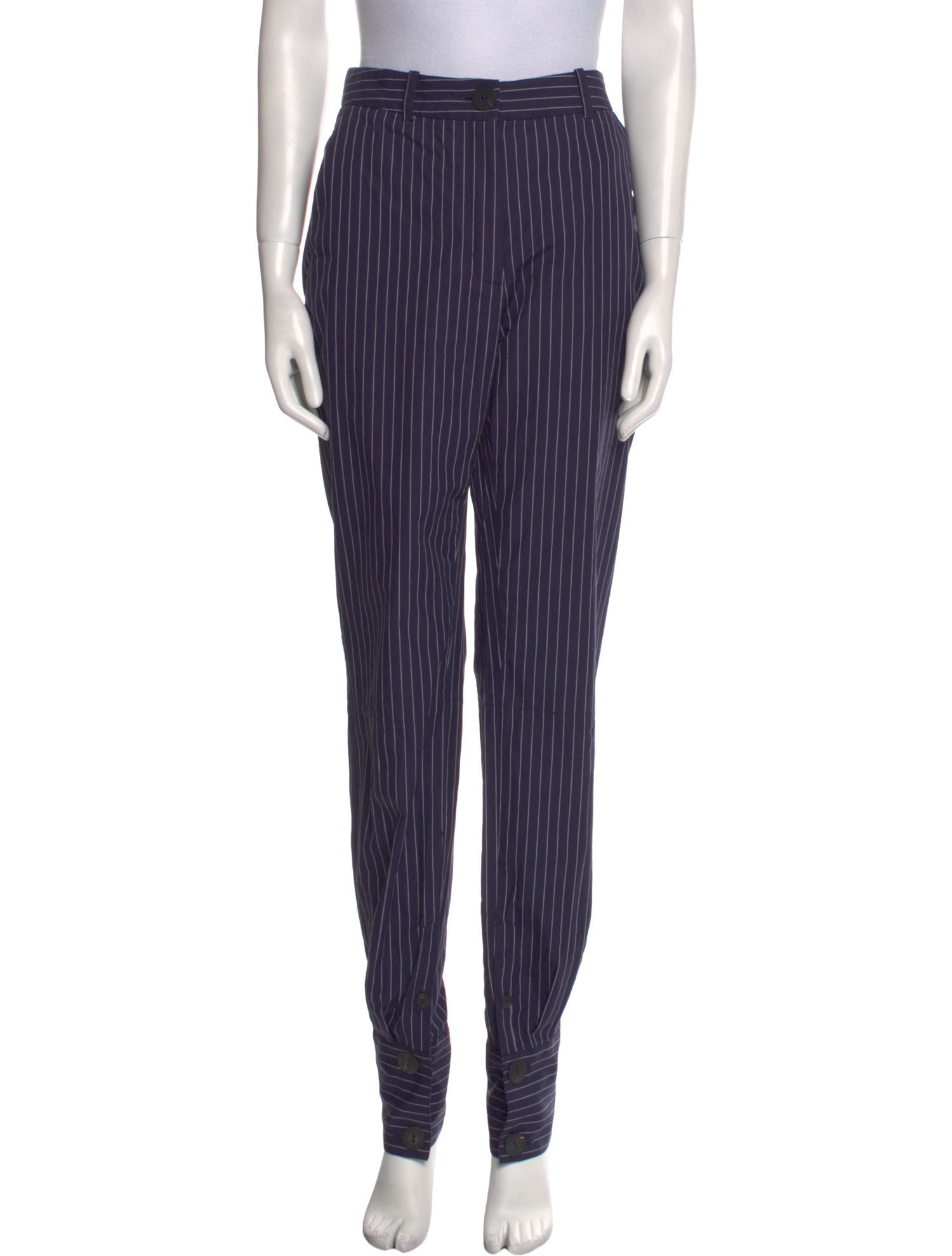 J.W. Anderson Striped Skinny Leg Pants