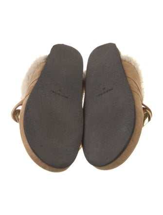 J.W. Anderson Suede Chain-Link Accents Mules