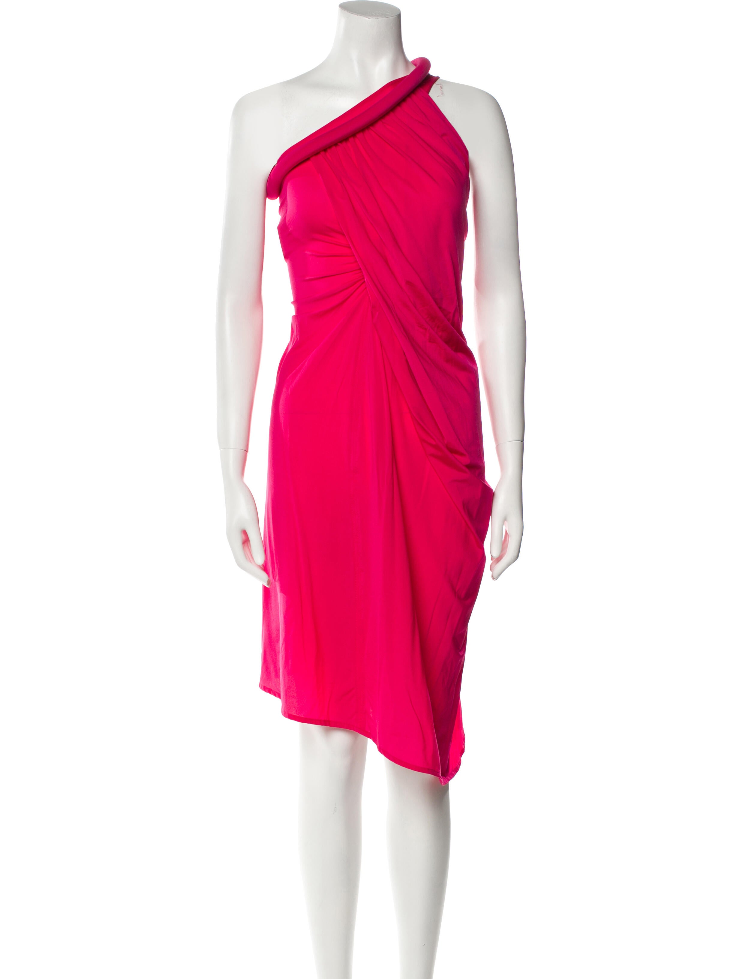 J.W. Anderson One-Shoulder Knee-Length Dress