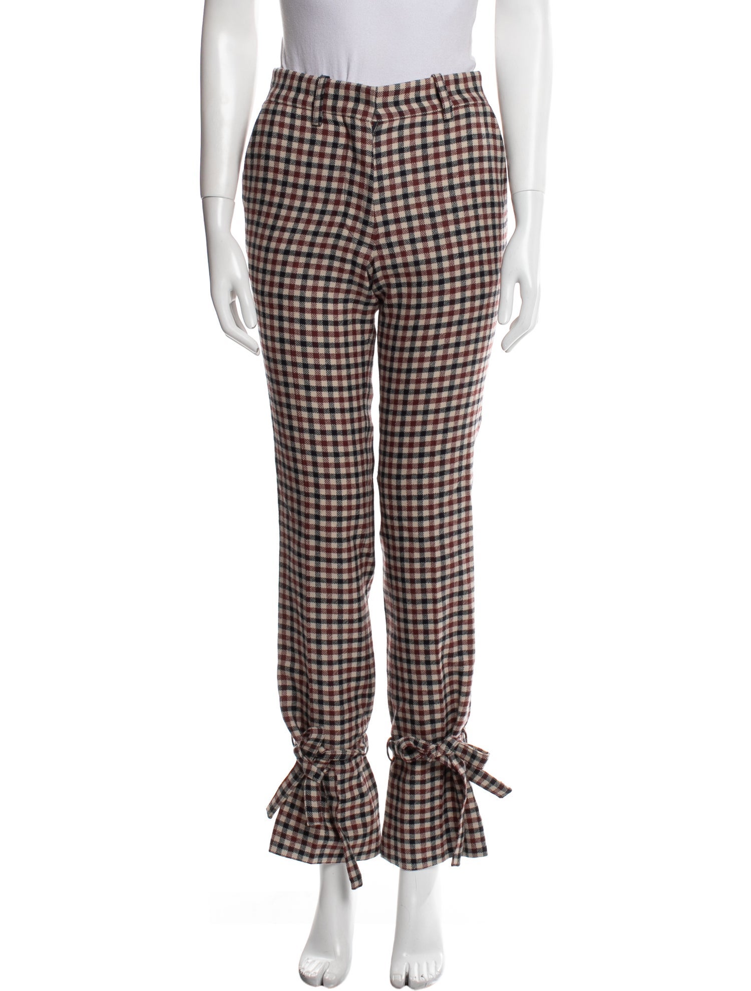 J.W. Anderson Wool Straight Leg Pants
