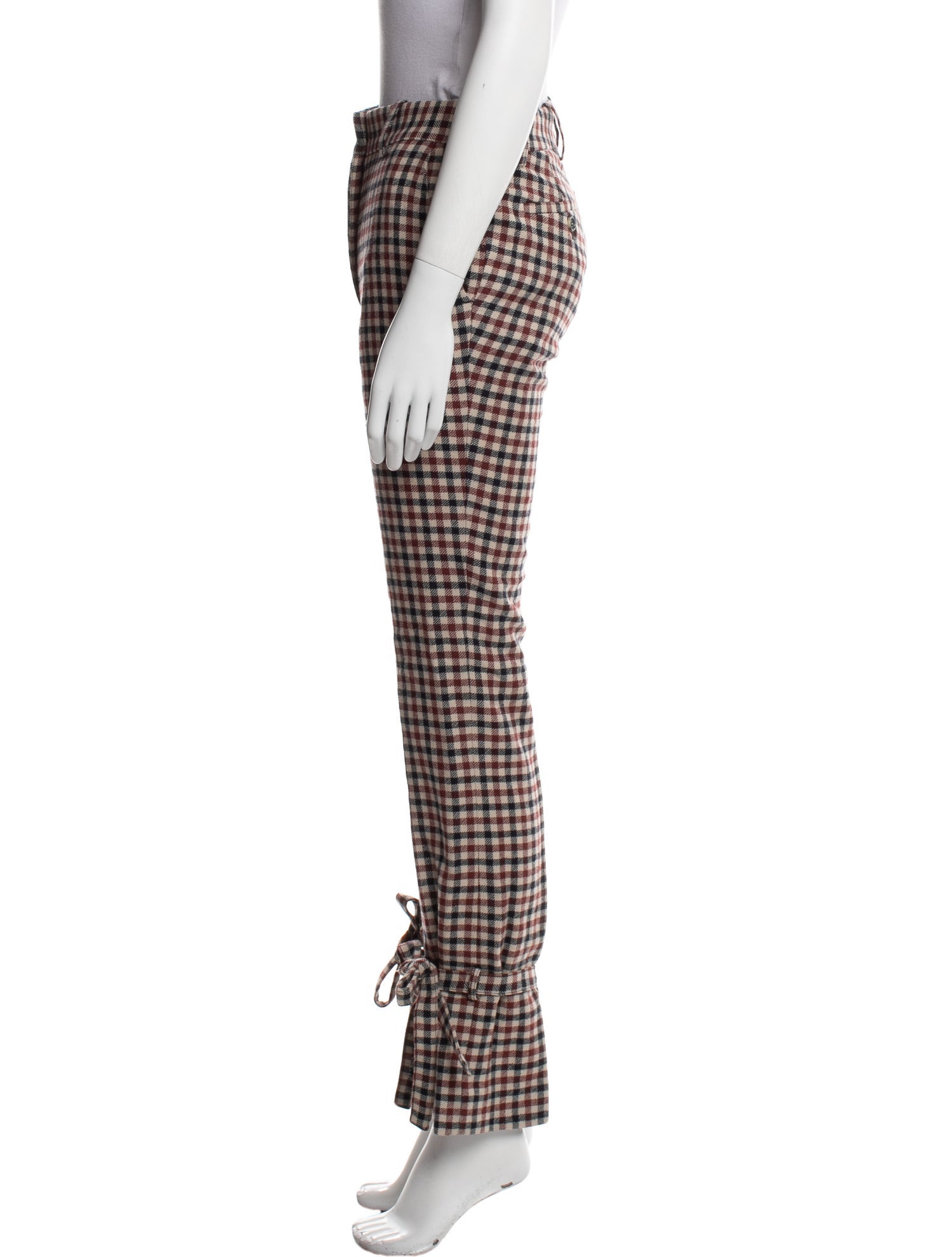 J.W. Anderson Wool Straight Leg Pants