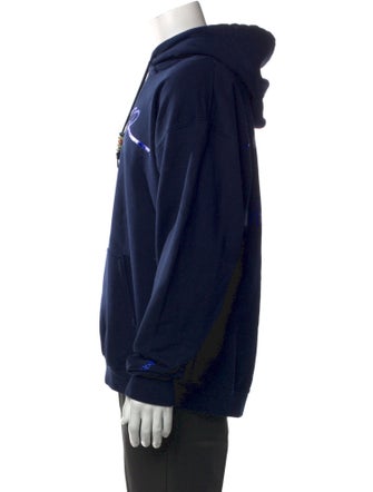 J.W. Anderson Graphic Print Crew Neck Hoodie