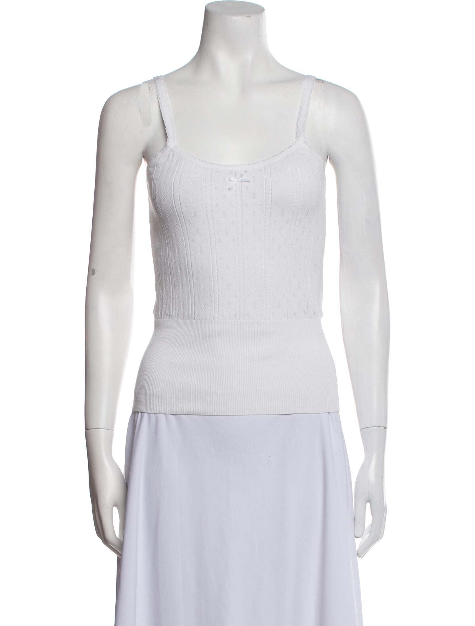 J.W. Anderson Square Neckline Sleeveless Top