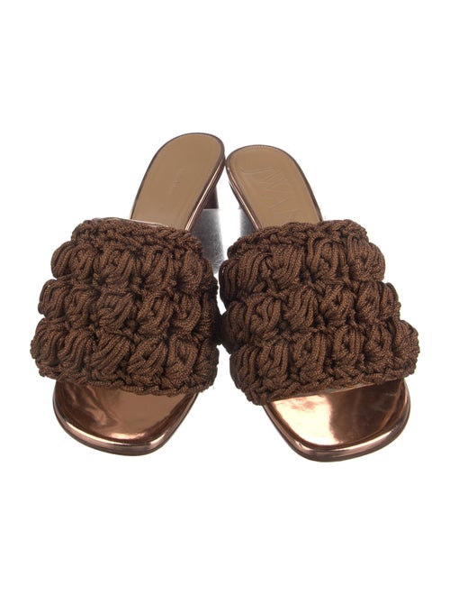 J.W. Anderson Floral Print Slides