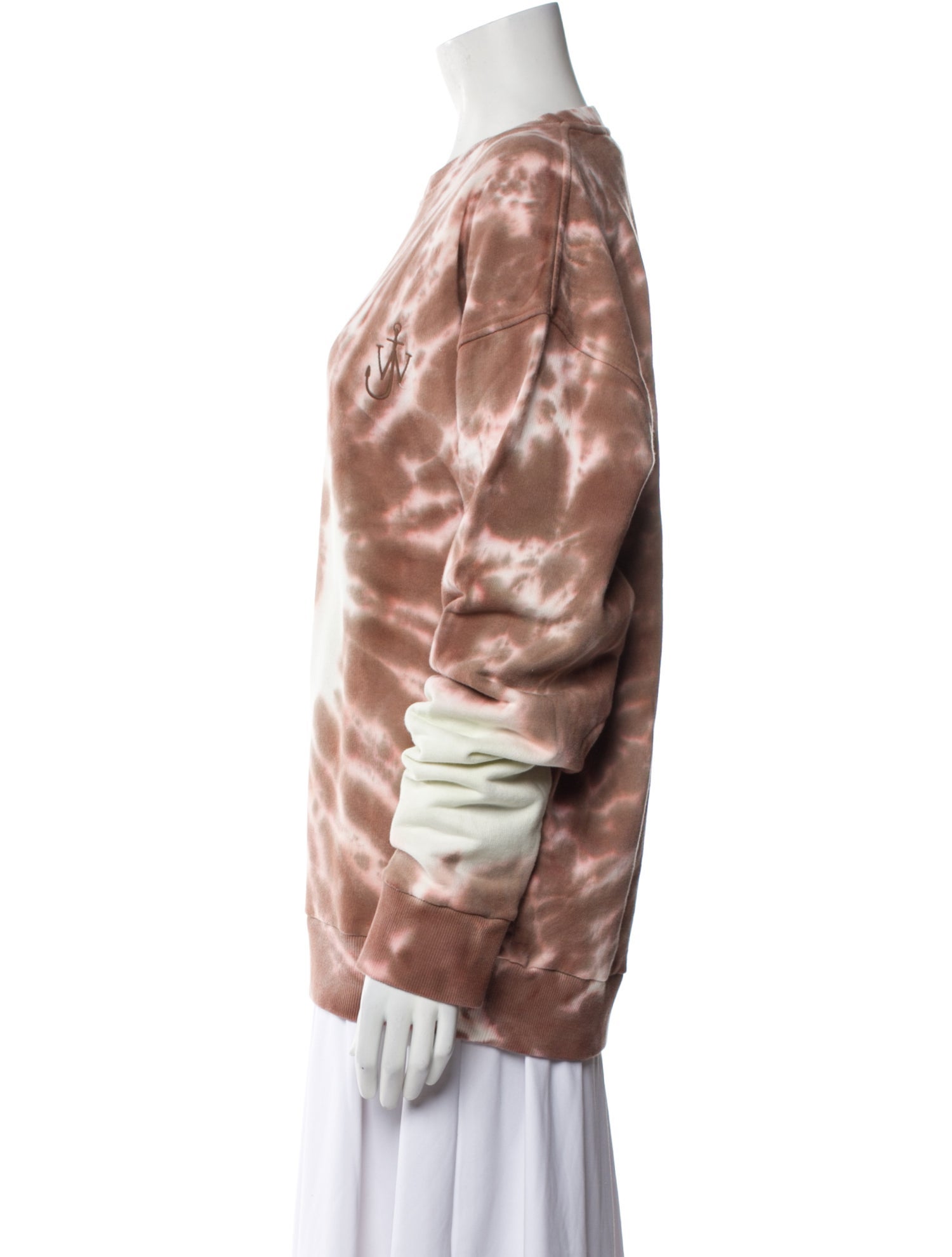 J.W. Anderson Tie-Dye Print Crew Neck Sweatshirt w/ Tags