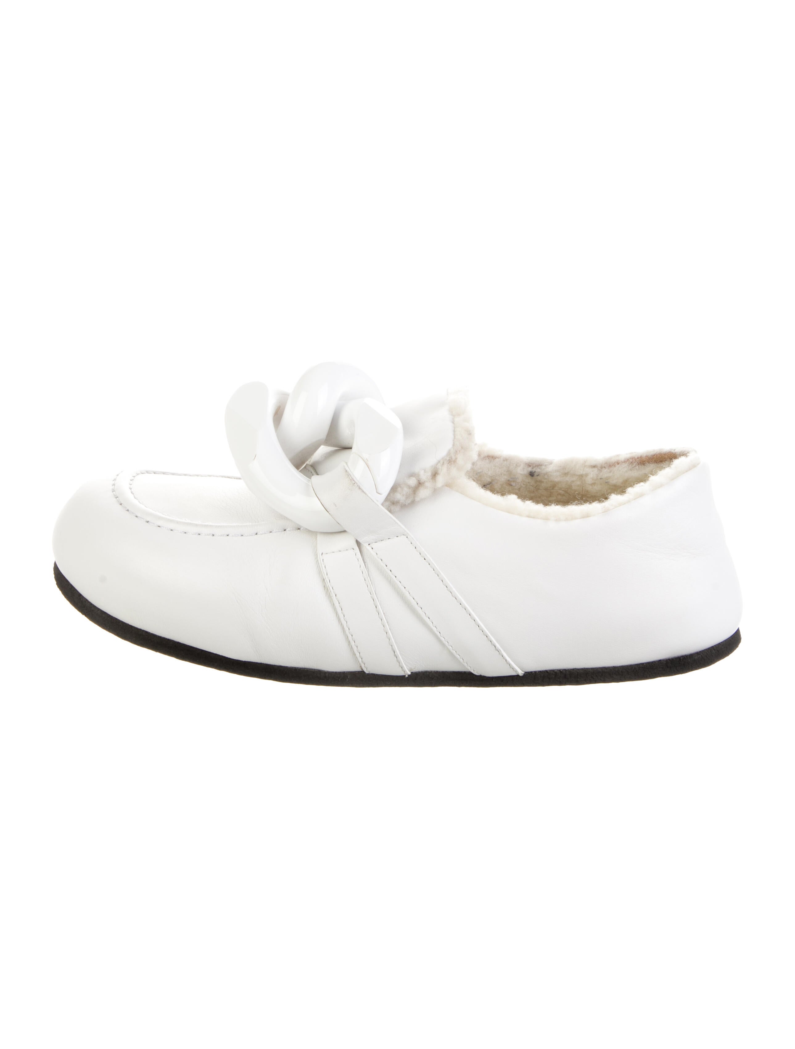 J.W. Anderson Leather Moccasins