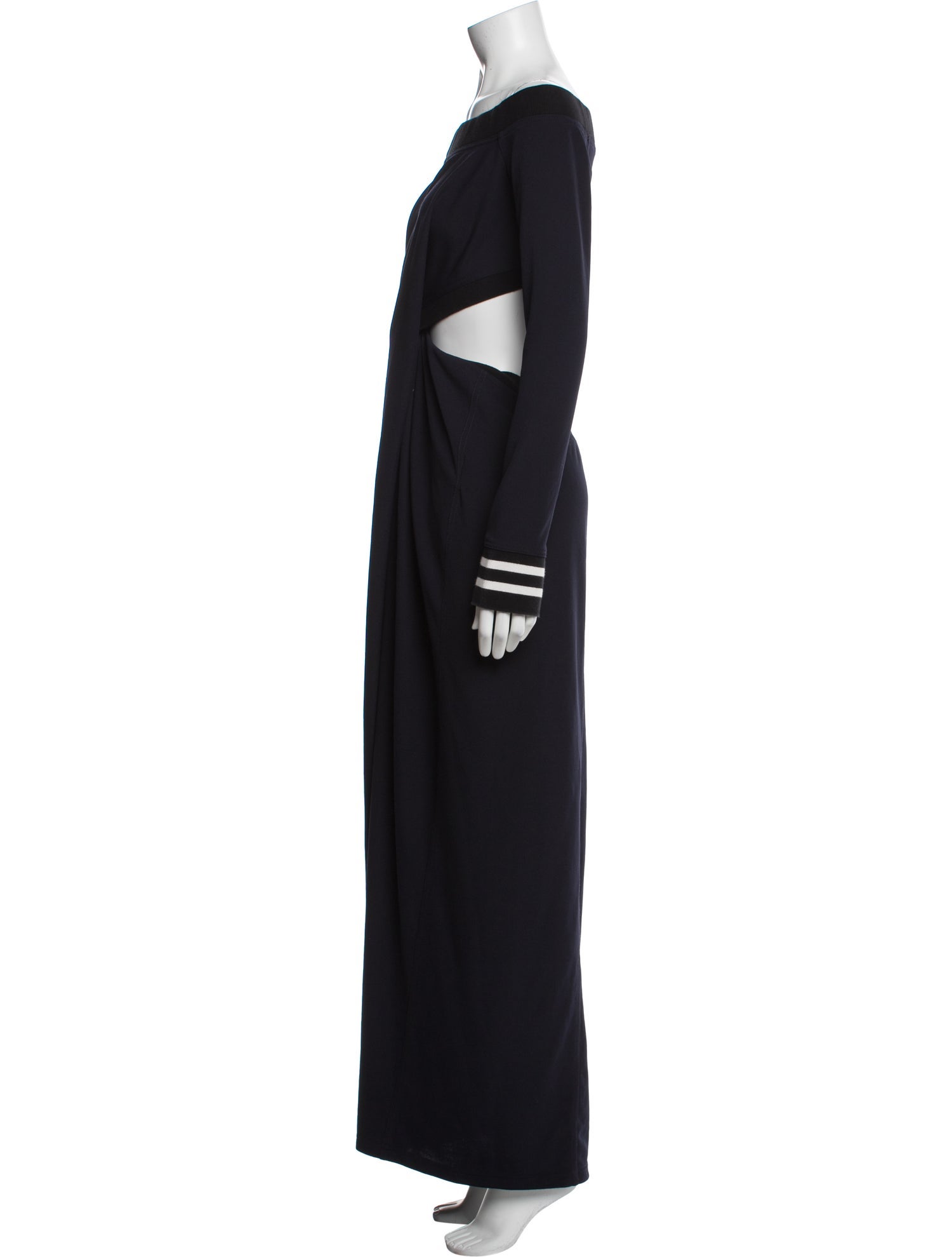 J.W. Anderson Bateau Neckline Long Dress