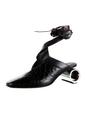 J.W. Anderson Leather Slingback Pumps