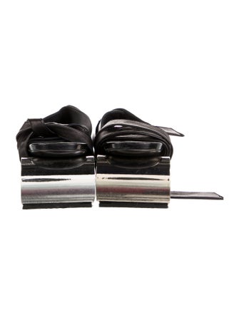 J.W. Anderson Leather Slingback Pumps