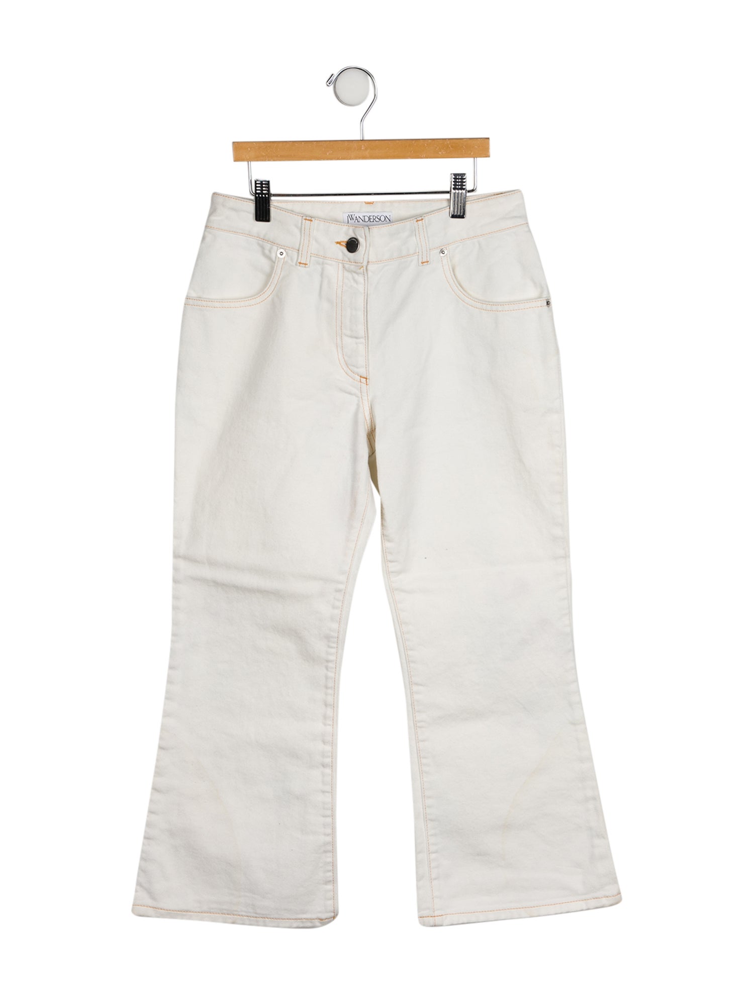 J.W. Anderson High-Rise Wide Leg Jeans
