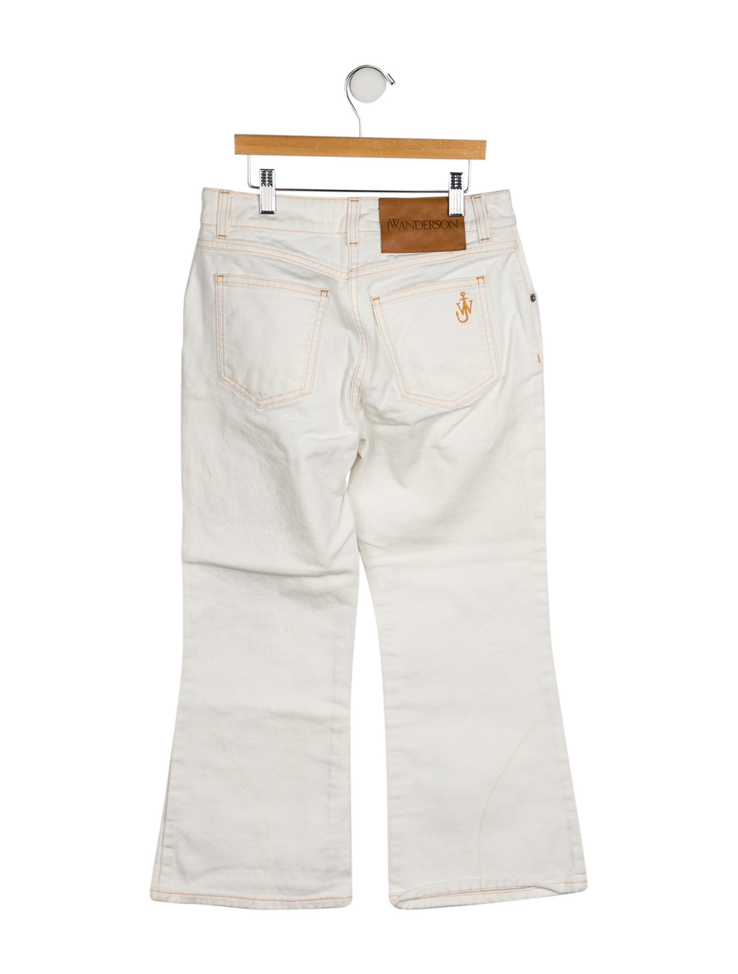 J.W. Anderson High-Rise Wide Leg Jeans