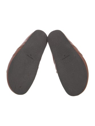 J.W. Anderson Leather Chain-Link Accents Loafers