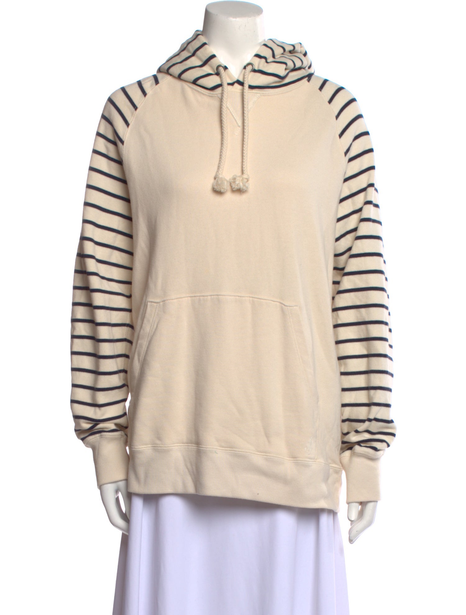 J.W. Anderson Mock Neck Long Sleeve Sweatshirt