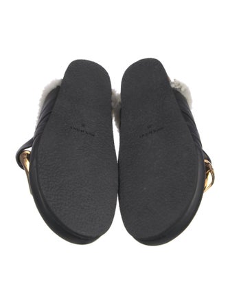 J.W. Anderson Leather Chain-Link Accents Mules