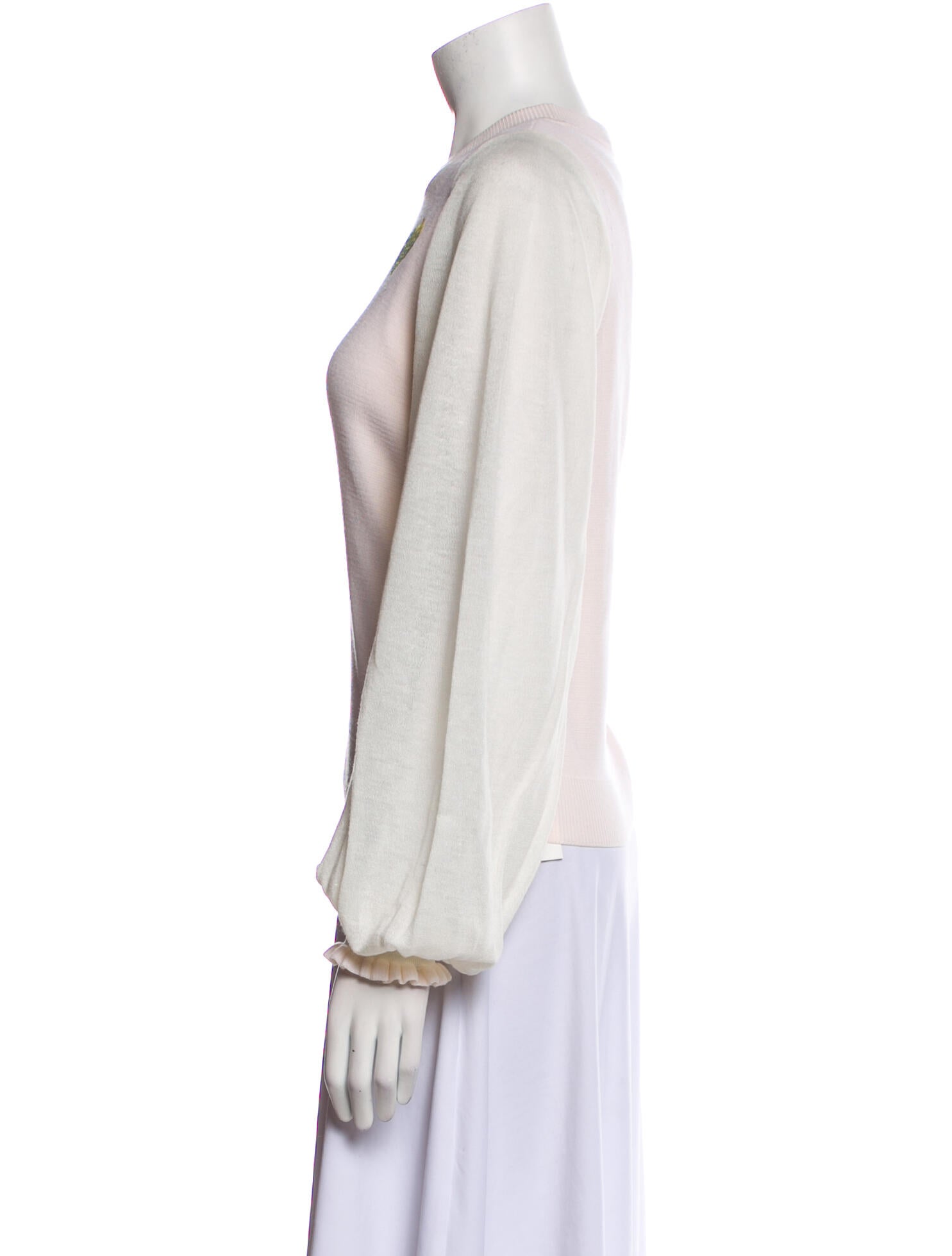 J.W. Anderson Merino Wool Crew Neck Sweater