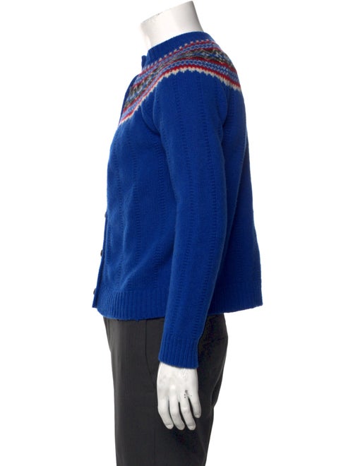 J.W. Anderson Wool Graphic Print Cardigan