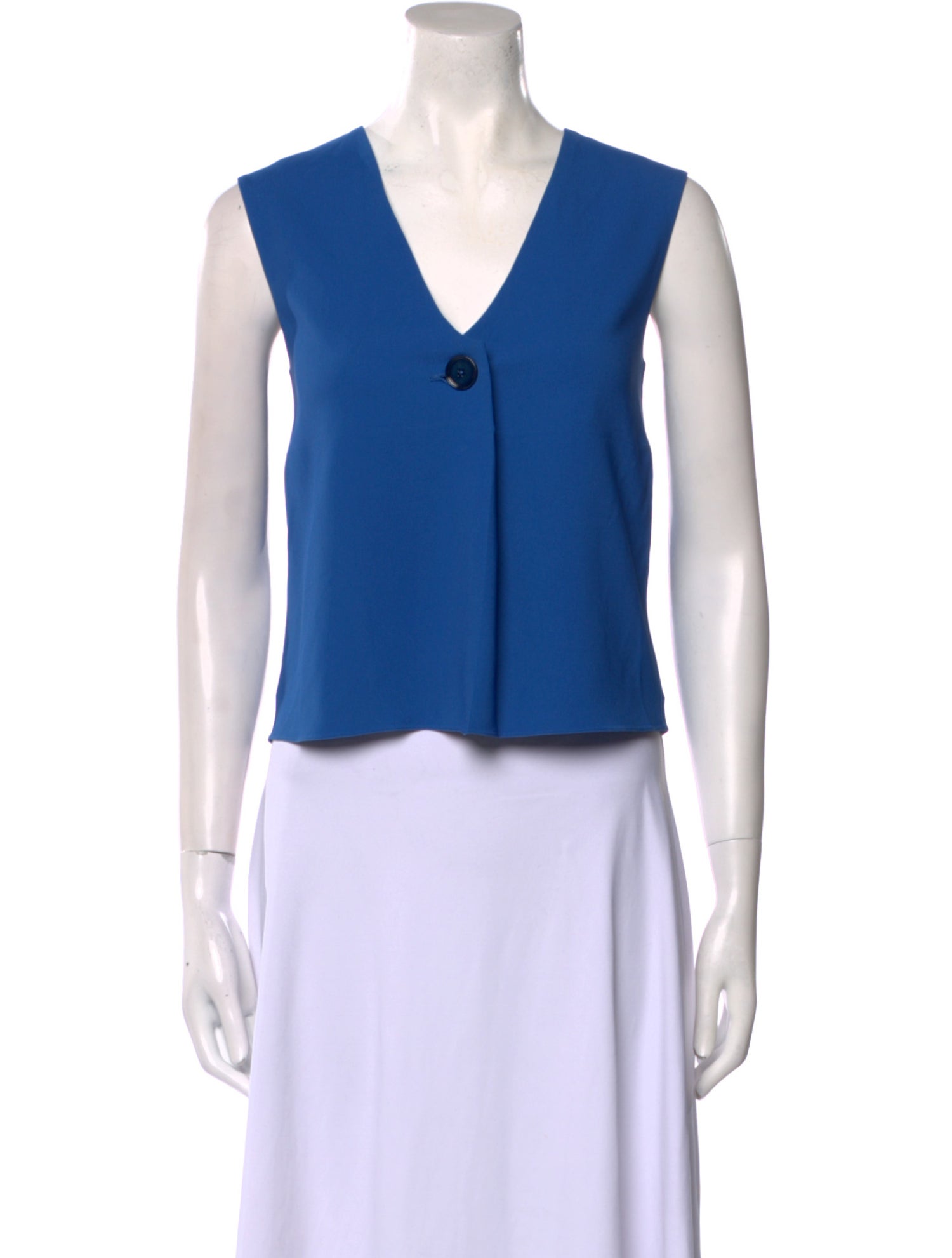 J.W. Anderson V-Neck Sleeveless Crop Top